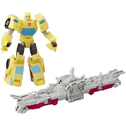 Transformers Hasbro Фигурка Трансформеры Кибервселенная Спарк Армор 18см TRA Cyberverse Spark Armor Bumblebee E4220_E4329: Персонажи Бамблби