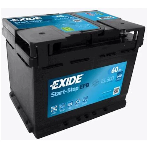 Exide EFB 6СТ-60 Євро (EL600)