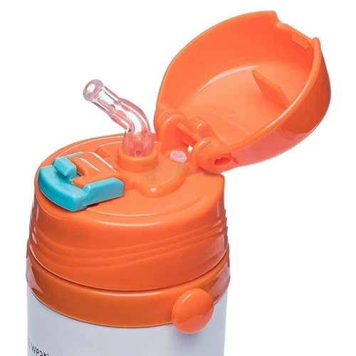 Термос-поилка детский Stenson MT-2087 (white/orange): Производитель Stenson