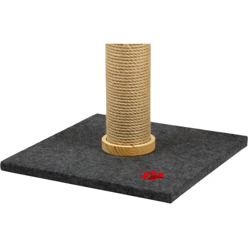 Когтеточка с полкой большая Red Point Scratch джутовая 76 см серая (К-П.В02.Д.217) фото 3