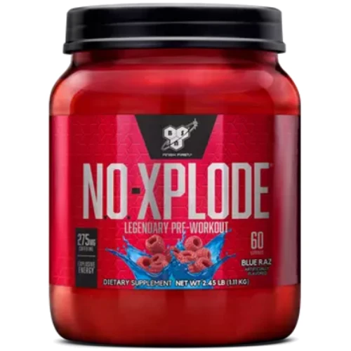 BSN N.O.-Xplode 3.0 1,1 кг - blue raspberry