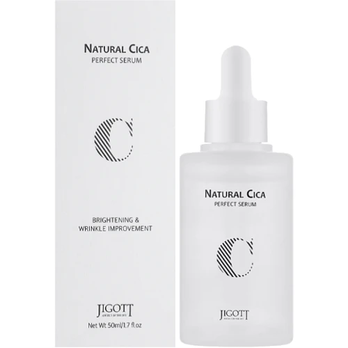 Jigott Natural Cica Perfect Serum Сыворотка для лица с центеллой 50 ml