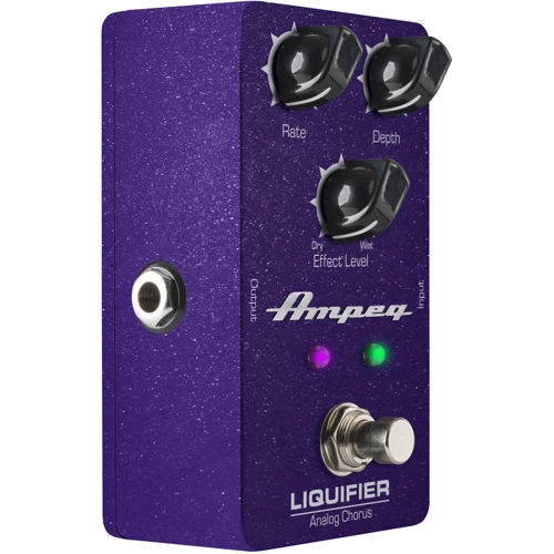 Педаль гітарних ефектів Педаль AMPEG Liquifier Analog Chorus: Габарити, мм 114 x 66 x 56