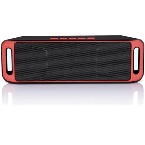 Bluetooth Колонка Music Megabass A2dp Stereo SC-208 Red фото 5
