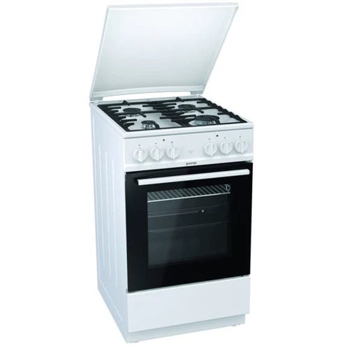 Плита комбінована Gorenje KN5141WF: Тип варильної поверхні газова