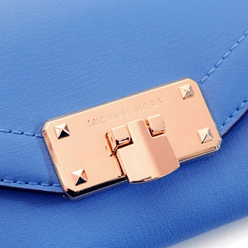 Женский кошелек Michael Kors Kinsley голубой (192877346003): Страна производитель Филиппины