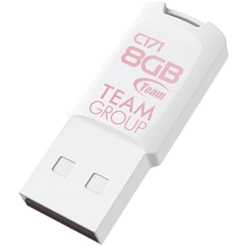 USB-флешка Team 8GB C171 USB 2.0 White (TC1718GW01): Стандарт USB USB 2.0