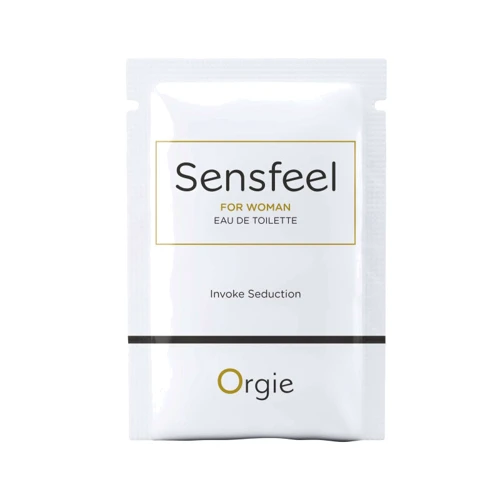 Пробник Женская туалетная вода Orgie SENSFEEL + афродизиак, 1 мл эффективная феромон-технология: Для кого Для женщин