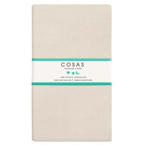 Набор простыней Cosas Beige/Drop grey white 120x60 см (4822052056592)