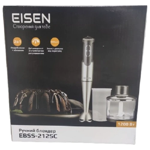 Блендер Eisen EBSS-212SC: Потужність, Вт 1200