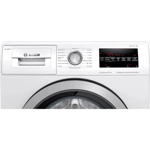 Пральна машина Bosch WAU28S6SPL: Максимальна температура прання, °С 90