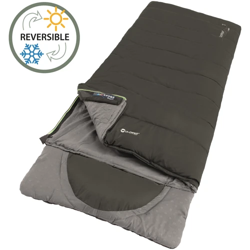 Спальный мешок Outwell Contour Supreme Reversible/-4°C Coffee Left (230369): Материал внешней ткани 230T microfibre, 100% polyester