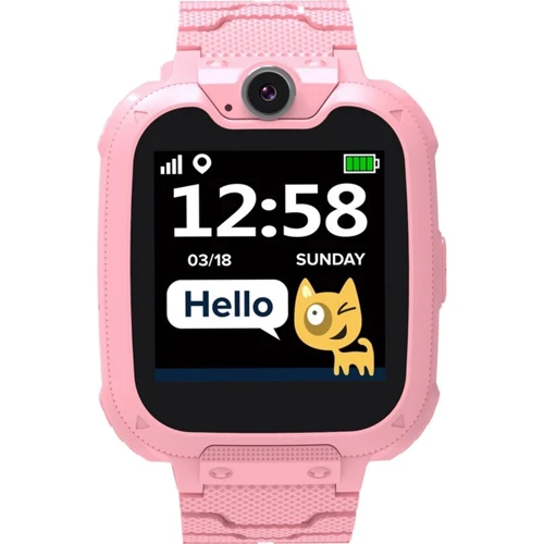Смарт-часы Canyon Tony Kids KW-31 Pink: Дисплей 1.54" LCD (240x240)