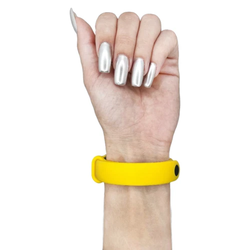 Ремінець BeCover Silicon Yellow (711957) для Xiaomi Mi Smart Band 9