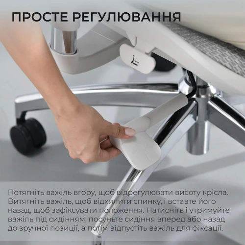 Офисное кресло Sihoo DORO S100 Mesh White (S100-M302)