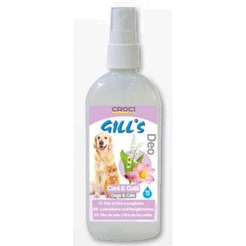 Туалетна вода Croci Gill's Lotus Flower & Lily для собак та котів 150 мл (C3052027)