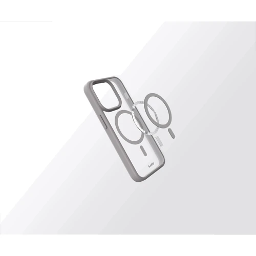 Чехол для iPhone LAUT HUEX PROTECT MagSafe Grey (L_IP23B_HPT_GY) for iPhone 15 Pro фото 8