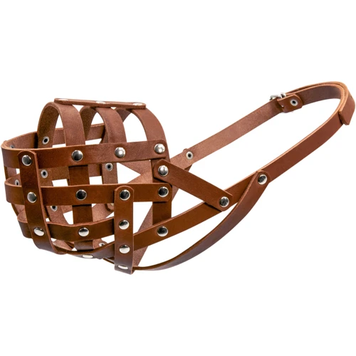 

Намордник мягкий Collar 10 см 36 см №4 (ротвейлер кобель), коричневый