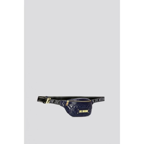 Женская поясная сумка Love Moschino Bag JC4011PP1BLA0751 темно-синяя (8059826236928): Пол Женский
