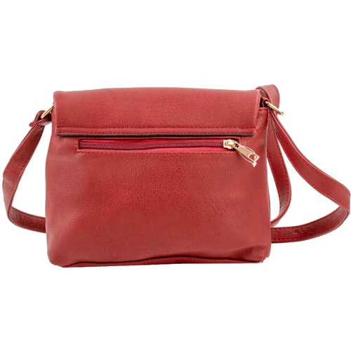 Женская сумка почтальонка Valiria Fashion красная (ODA5903-1): Тип Сумки