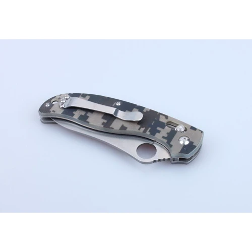 Нож Ganzo G733 Camouflage: Система блокировки есть