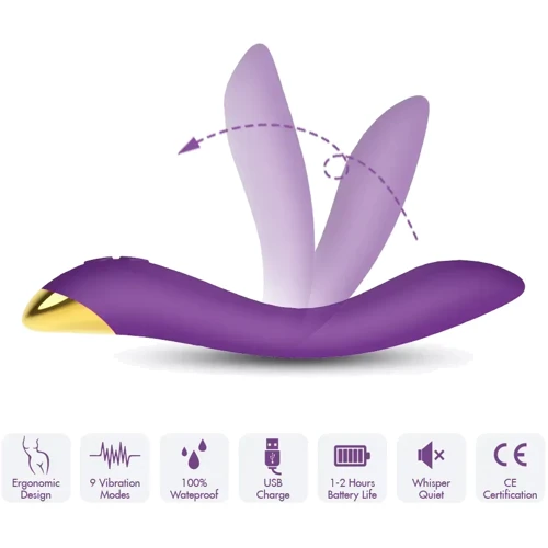 Вибратор BOSS of TOYS Flamingo Purple (BS5200008-1)