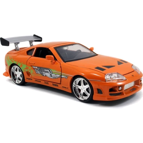 Машина металлическая Jada Форсаж Toyota Supra 1995 Оранжевая 1:24 (253203005)