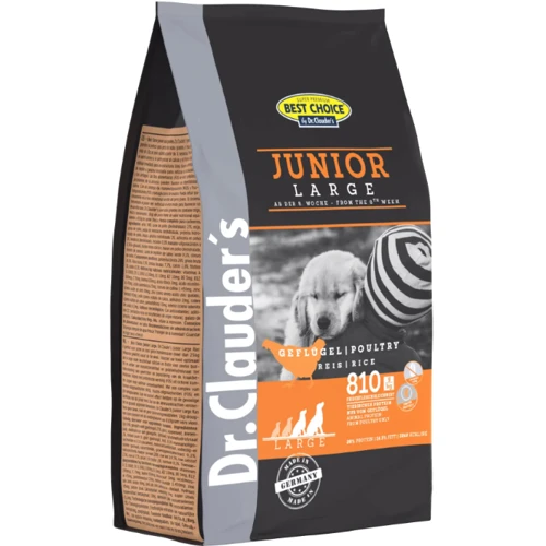Сухий корм Dr.Clauder's Best Choice Junior Large для цуценят великих та гігантських порід 350 г (34012035)