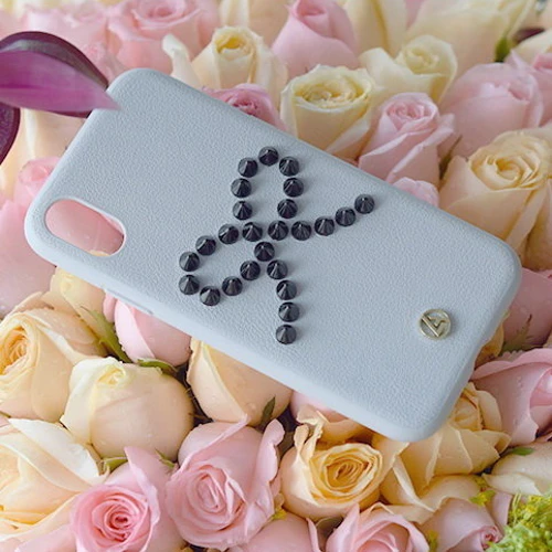 Чехол для iPhone Luna Aristo Prima Donna Punk Grey (LA-IPXBOW-GRY) for iPhone X/iPhone Xs: Цвет серый