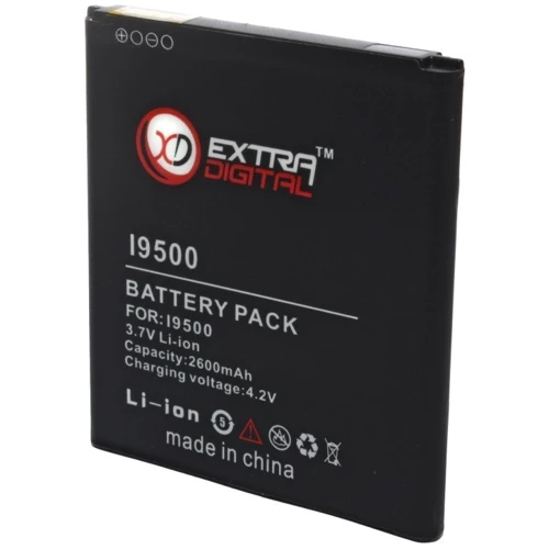 Акумулятор ExtraDigital 2600mAh (BMS6315) for Samsung i9500 Galaxy S IV: Сумісність з брендом Samsung