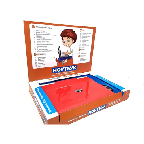 Інтерактивний навчальний дитячий ноутбук Limo Toy (SK 7073) (ассортимент)