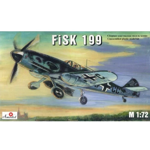 Модель Amodel Экспериментальный истребитель-бомбардировщик Fisk-199 (AMO7222): Производитель AMODEL
