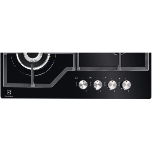 Варочная поверхность газовая Electrolux KGG6436K: Расположение панели спереди