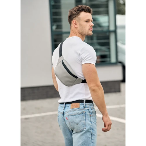 Мужская поясная сумка Sambag Tirso MSH серая (80111030m): Тип Сумки