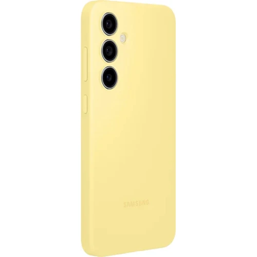 Чехол для телефонов Samsung Silicone Case Yellow (EF-PS721CYEGWW) for Samsung S721 Galaxy S24 FE: Материал поликарбонат / силикон