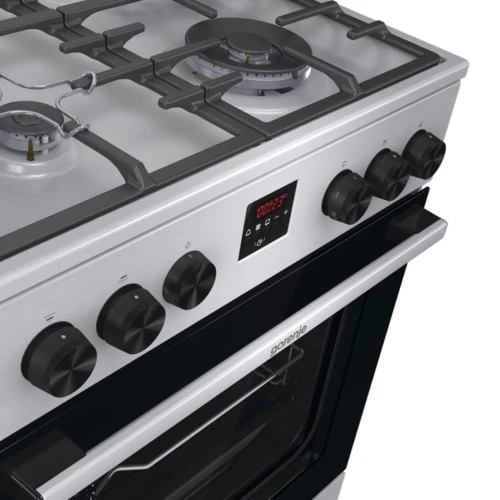 Газовая плита GORENJE GGI6C20XA: Электроподжиг конфорок есть