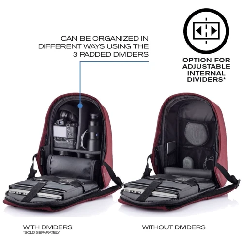 XD Design Bobby Hero Regular Backpack Red (P705.294) for MacBook Pro 15-16" фото 21