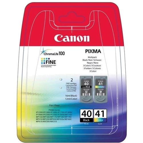 

Canon PG-40Bk/CL-41 Color MultiPack (0615B043)