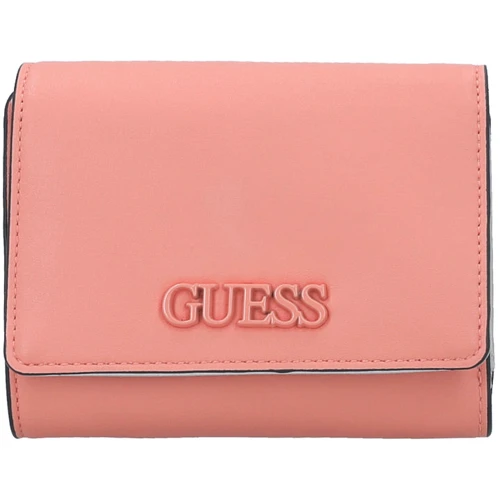 Жіночий гаманець Guess Central City Slg Sml Trifold кораловий (SWVG8109430-COR)