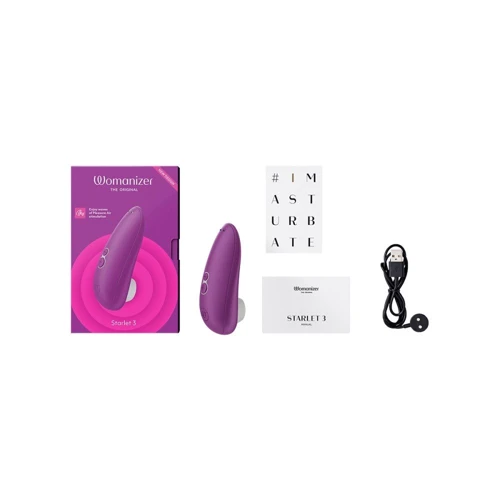 Вакуумный клиторальный стимулятор Womanizer Starlet 3 Violet