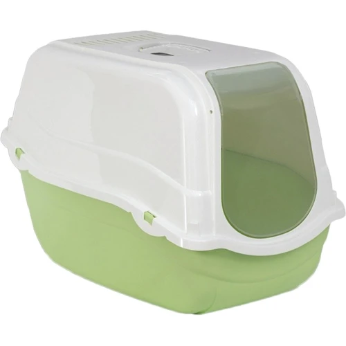 Туалет-бокс для котов Bergamo Romeo Light Green с фильтром 57x39x41 см
