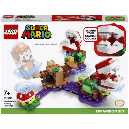 LEGO Super Mario Головоломка с растением-пираньей. Дополнительный уровень (71382)