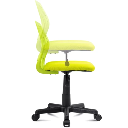 Крісло Hop-Sport Smart One green (5902308217669): Оснащення С крестовиной, С колесиками, Без подлокотников
