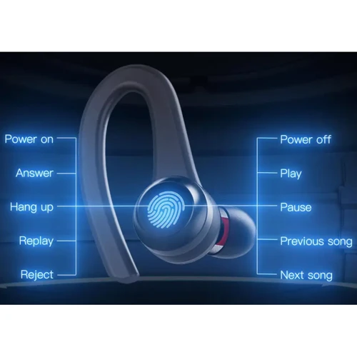 Навушники Jakcom SE5 True Wireless Sport Earbuds Black фото 4