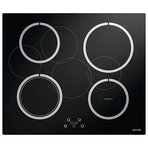 Варочная поверхность электрическая Gorenje IT 612 SYB: Размеры для встраивания 56 x 49 см