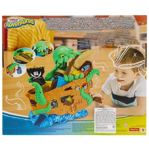 Ігровий набір Thomas and Friends серії Adventures Пригоди на піратському кораблі (DVT14)