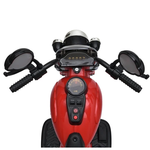 Дитячий триколісний електромотоцикл Bambi Harley-Davidson червоний (M 5739EL-3)