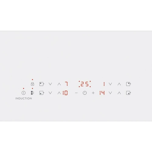 Варочная поверхность Electrolux LIV63431BW: Расположение панели Спереди посередине