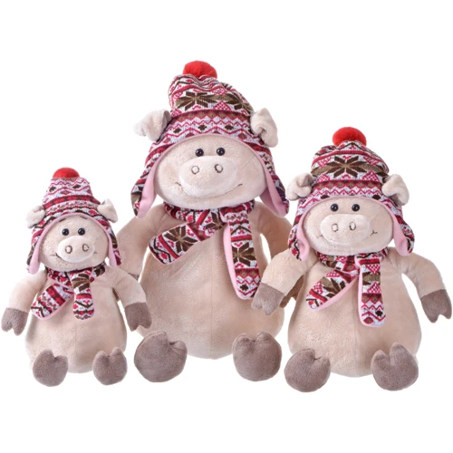 Мягкая игрушка Same Toy Свинка в шапке 48 см (THT719): Размер, см 48
