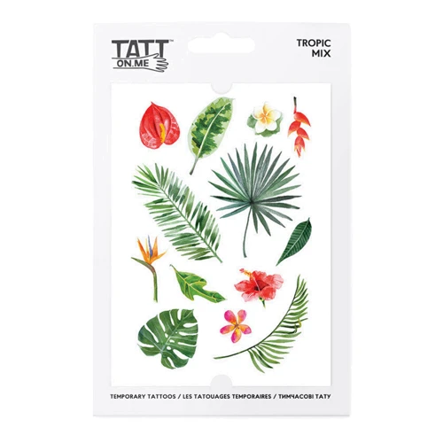 Временные татуировки TATTon.me Tropic Mix (TMTropic): Производитель TATTon.me